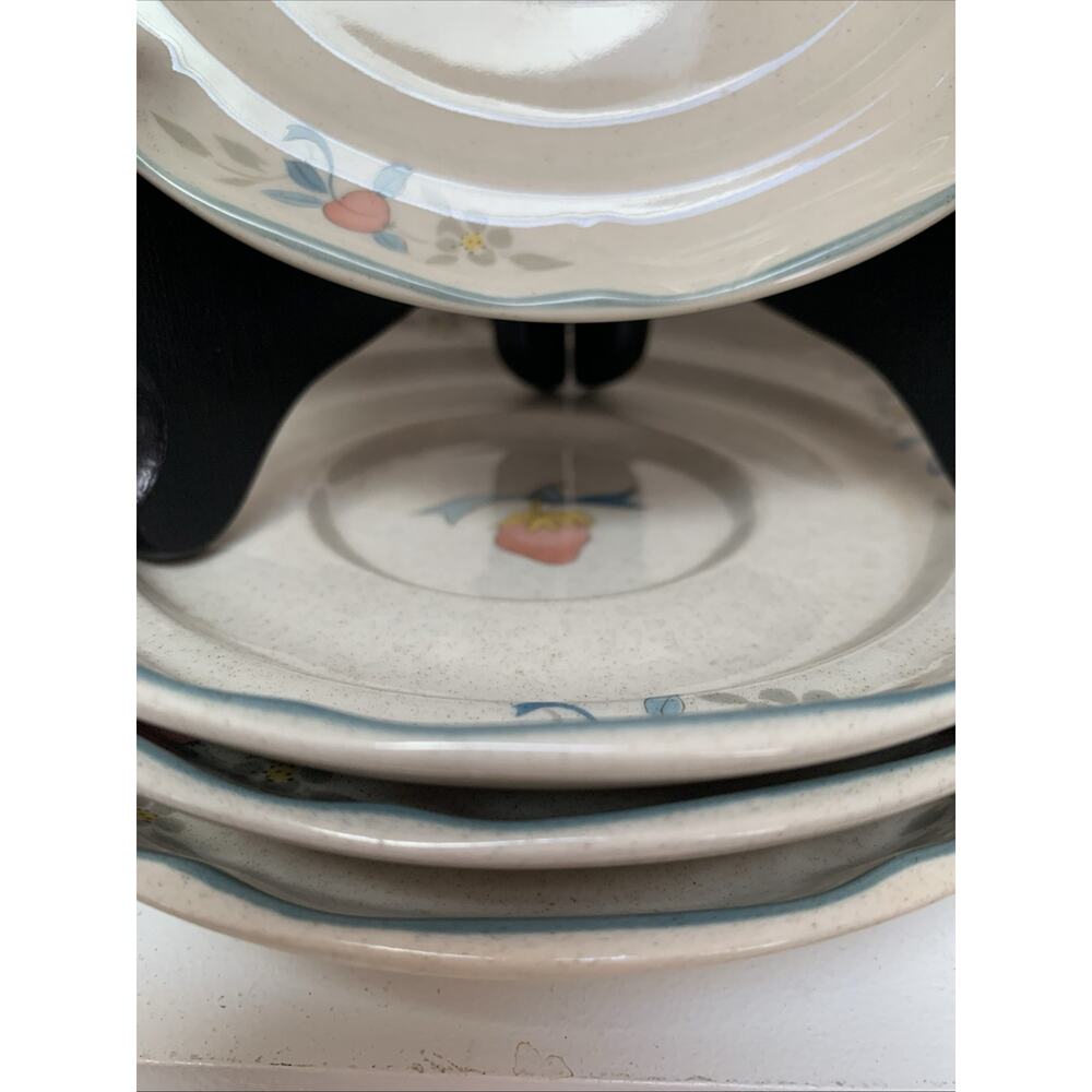 VTG International China Marmalade Saucers Only Geese Blue Ribbon Retired - Picture 3 of 3